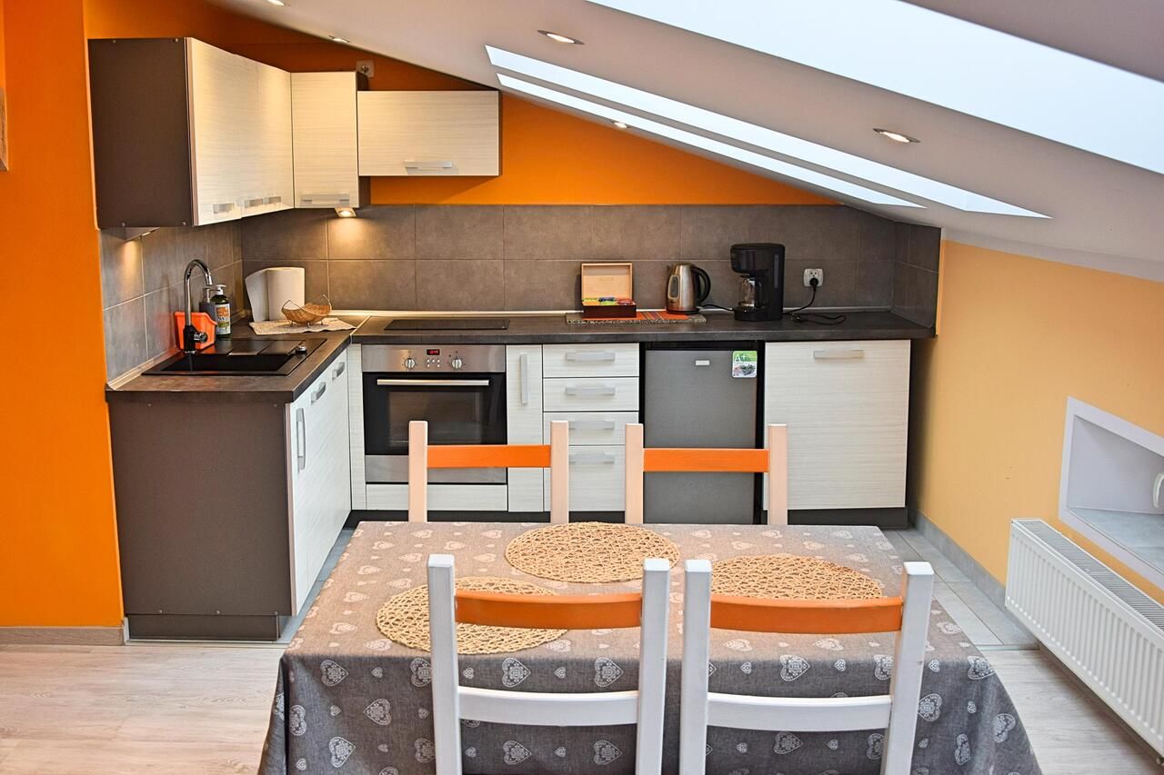 Апартаменты Apartament Orange Loft Свиноуйсьце-10